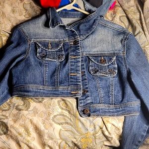 Cropped Jean jacket